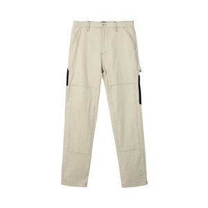 Contrast corduroy golf wang work pants in Ivory
